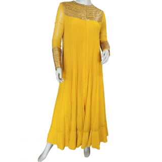 Anamika Khanna Yellow Dress