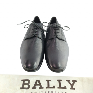 Bally Barano Brown Moka Calf Plain Leather Shoes