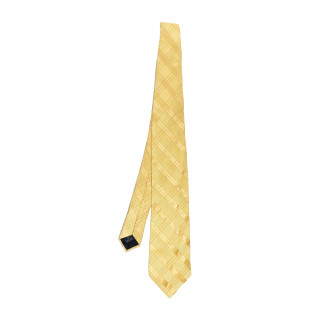 Burberry Yellow Check Tie