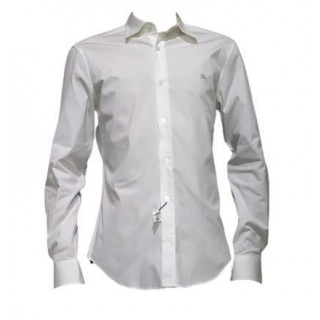 Burberry White Check Shirt