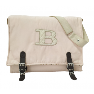 Burberry Pink Messenger Diaper Bag