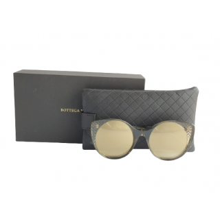 Bottega Veneta Reflective BV0148S Cat Eye Sunglasses