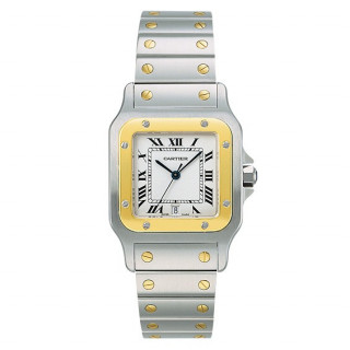 Cartier Santos  Automatic 18k Yellow Gold & Steel 29MM