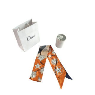 Dior ABCDior Mitzah Initial S 100% Silk Twill