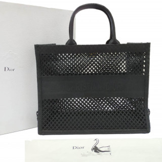 Dior Mesh Embroidered Large Book Tote