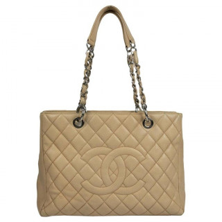 Chanel Beige Grand Shopping Tote