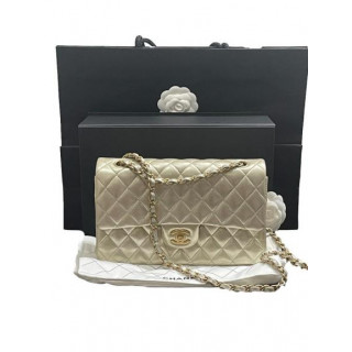 Chanel Classic Medium Double Flap Metallic Shoulder Bag