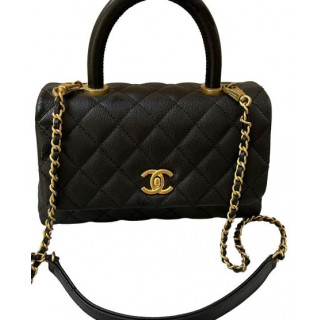 Chanel Coco Caviar Mini Flap Gold Hardware Bag