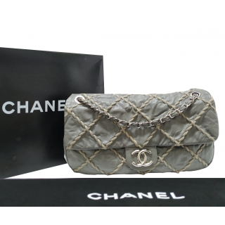 Chanel Ultra Stitch Quilted Calfskin Jumbo Flap Bag