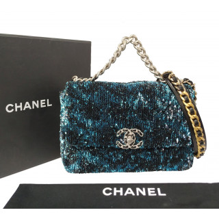 Chanel Classic Sequin Flap Shoulder Bag
