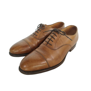 Crockett & Jones Whitehall Handgrade Tan Oxford shoes