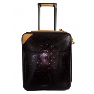 Louis Vuitton Vernis Pegase 45 Rolling Luggage Rouge Travel Bag