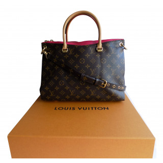 Louis Vuitton Brown Pallas Monogram Bag