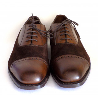 Ralph Lauren Brown Torrington Saddle Oxfords Shoes