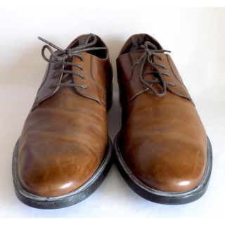 Tods Brown Lace up Derby Shoes