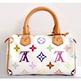 Louis Vuitton Monogram Multicolor Mini Speedy Limited Edition Handbag