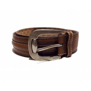 Gucci Brown Leather Mens Belt