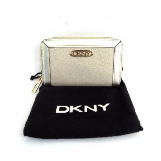 DKNY Monogram Zipper Wallet