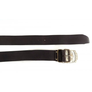 Diesel Black Leather Belt