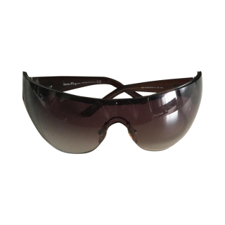 Salvatore Ferragamo Brown Sunglasses 