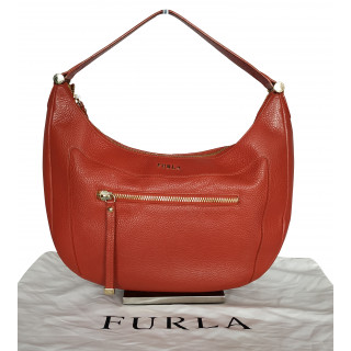 Furla Ginevra Medium Leather Hobo Bag