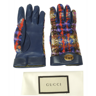 Gucci Cashmere Multicolour Gloves