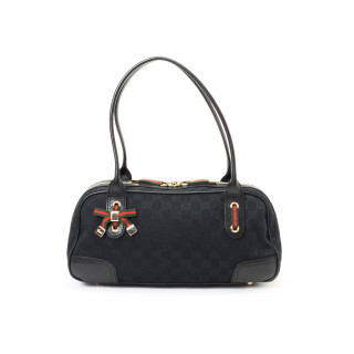 Gucci Black Princy Boston Bag | Luxepolis.com