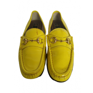 Gucci Horsebit Yellow Loafer