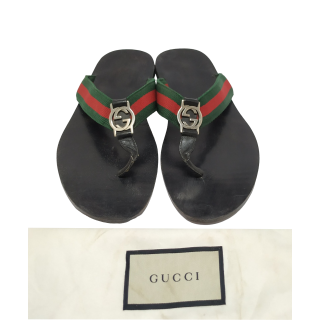 Gucci GG Supreme horsebit-detail Slippers - Farfetch-sgquangbinhtourist.com.vn