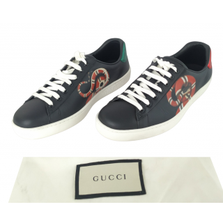 Gucci Ace Kingsnake Print Low Top Sneaker