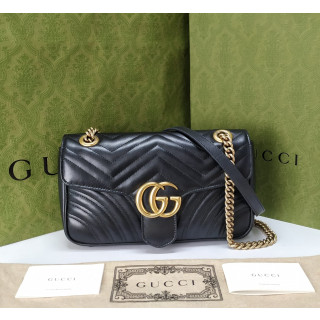 Gucci GG Marmont Small Matelasse Leather Shoulder Bag