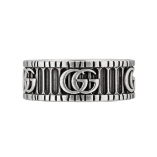 Gucci Double G 925 Sterling Silver Ring