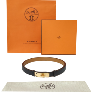 Hermes Kelly 18 Epsom Leather Belt