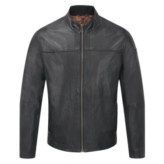 Boss Orange Men's Jips5 Leather Jacket
