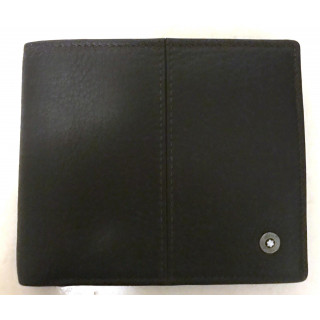 Mont Blanc Black Leather Wallet