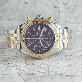 Breitling Chronomat Evolution Steel and Gold Automatic