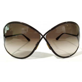 Tom Ford Metal Frame Gradient Tint Lilliana Sunglasses
