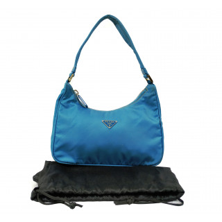 Prada Nylon Blue Shoulder Bag