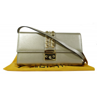 Valentino Cocotte Gold Studded Leather Shoulder Bag