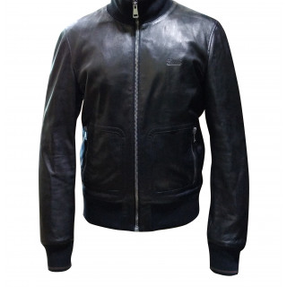 Gucci Bomber Leather Jacket