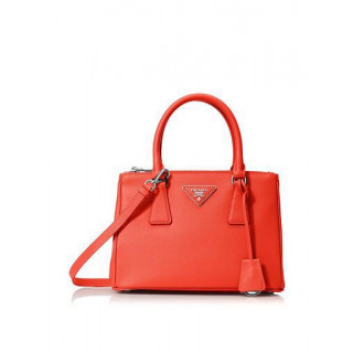PRADA Red Saffiano Handbag