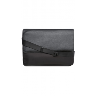 Calvin Klein 29750161-BLK Flap Over Messenger Bag for Men - Black