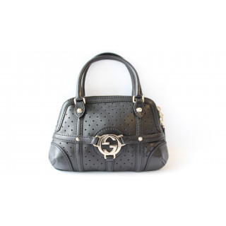 Gucci Reins Black Small Top Handle Bag
