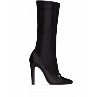 Saint Laurent Priscilla leather heel& boots - INTTSB840611682