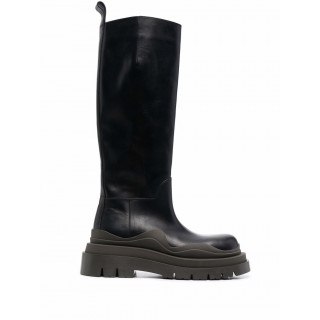 Bottega Veneta Bv tire leather boots - INTTSB841703186