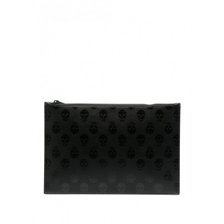 Alexander Mcqueen Skull & leather pouch - INTTSB842818649