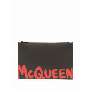 INTTSB843367277 - Alexander Mcqueen Logo leather pouch