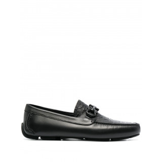 Salvatore Ferragamo Gancini leather loafers - INTTSB844793821