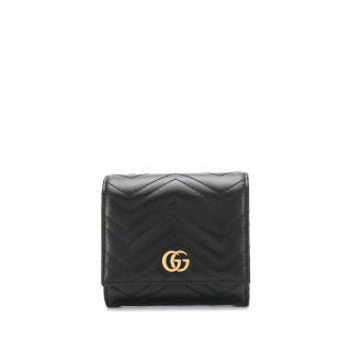 GUCCI GG MARMONT LEATHER CONTINENTAL WALLET - INTTSB848998699
