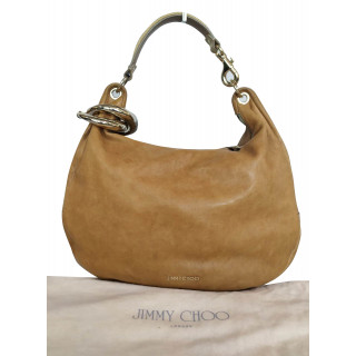 Jimmy Choo Solar Leather Hobo Bag